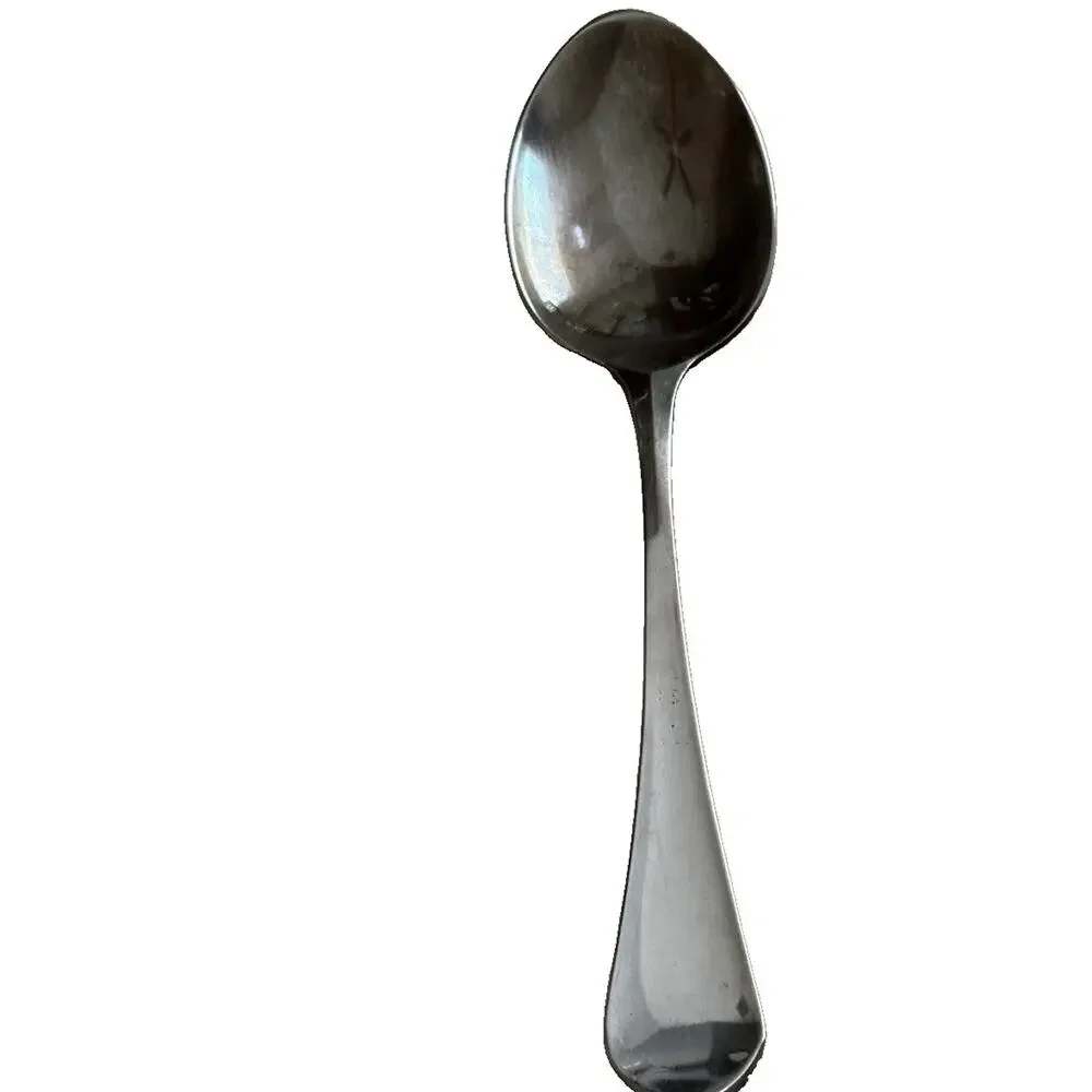 Vintage Ercuis France Silver plated Brantome Dessert Spoon